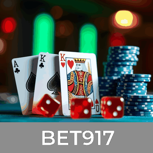 BET917: Slots com Mega Prêmios, Mesa Estratégica e Dealer Ao Vivo